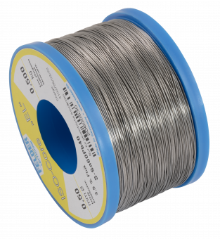 Lötzinn auf Rolle FELDER ISO-Core "EL" 0,5mm, 500g, bleihaltig (60%Sn 40%Pb)