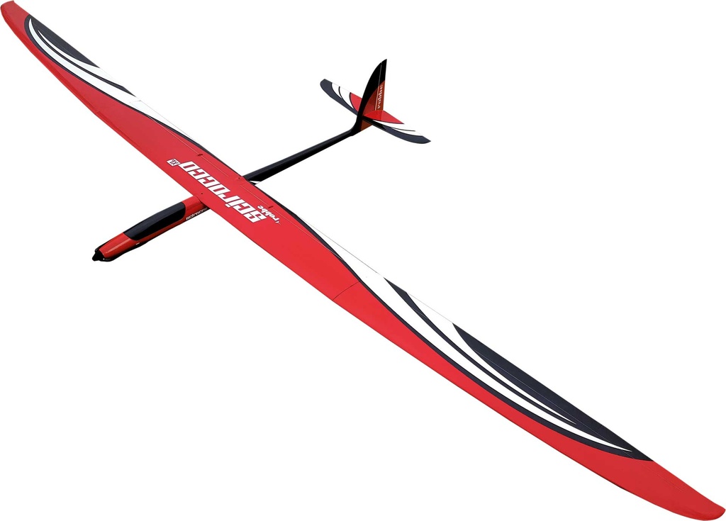 Robbe Modellsport SCIROCCO XL 4,5M PNP (Rot) Voll-GfK HOCHLEISTUNGSSEGLER MIT 4-KLAPPENFLÜGEL