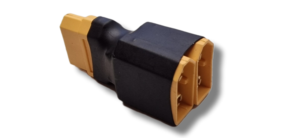XT60 Adapter- Stecker zur parallel Schaltung Buchse zu Stecker