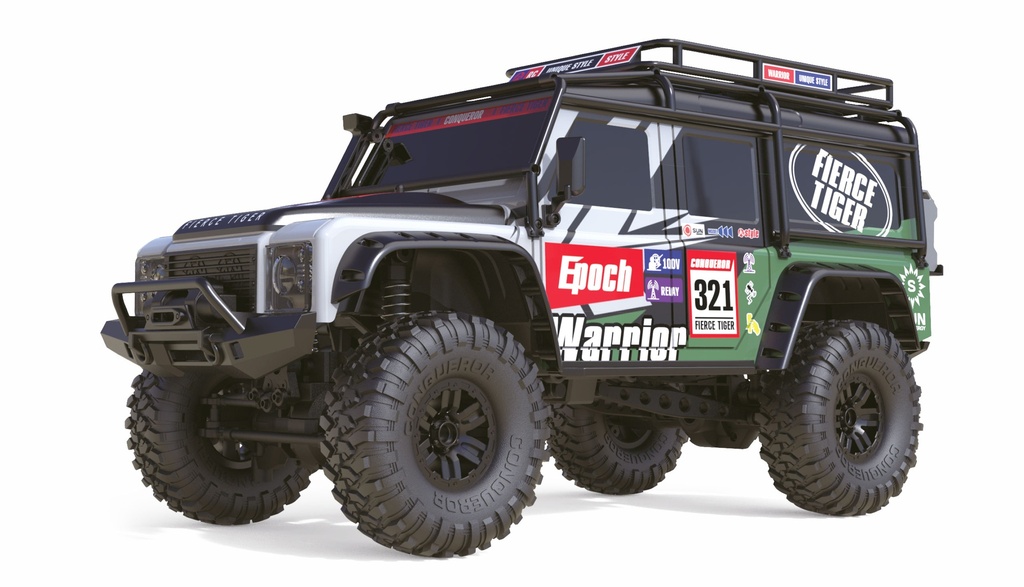Dirt Climbing Fierce Tiger SUV Crawler 4WD 1:10 RTR