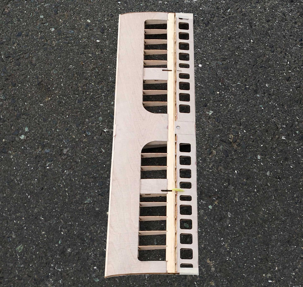 Robbe Modellsport Haupttragfläche / Holzteilesatz Slider QE