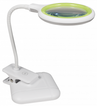 Lupenleuchte McShine "LL-52",36 LEDs, Tisch- und Klemmleuchte, dimmbar