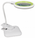 Lupenleuchte McShine "LL-52",36 LEDs, Tisch- und Klemmleuchte, dimmbar