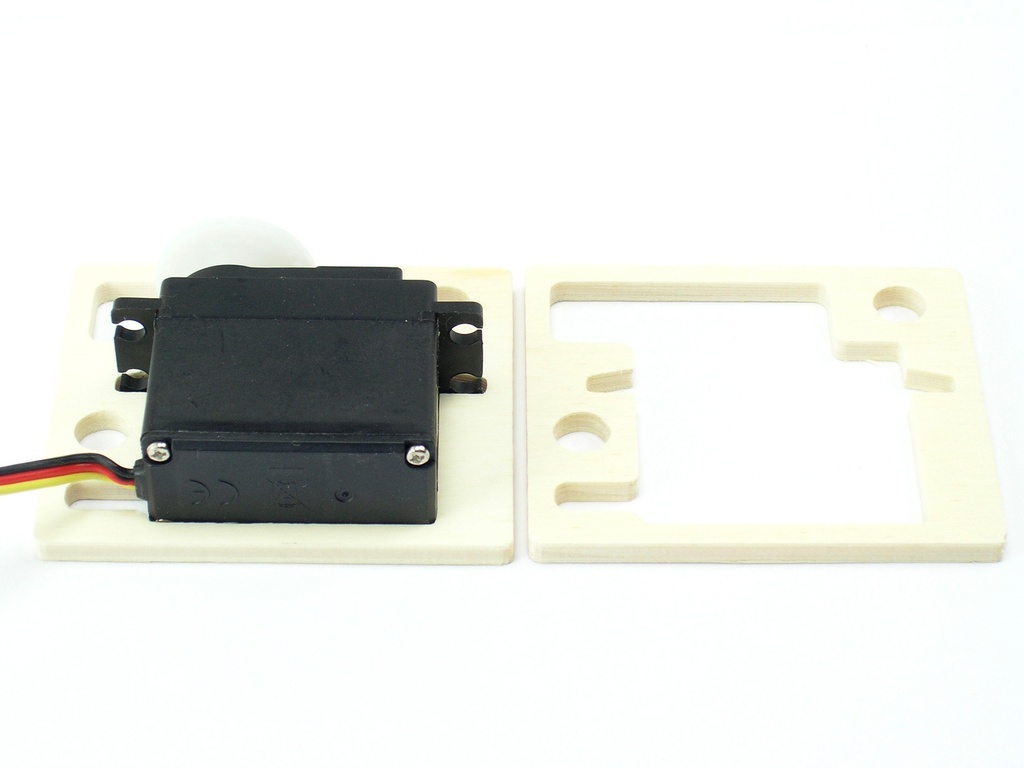 Servohalter für  Hitec Servos der Standardgröße