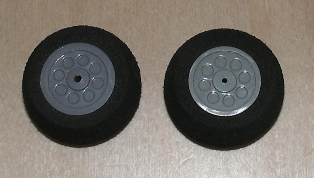 Räder für Fahrwerke (2Stk) 26x12mm