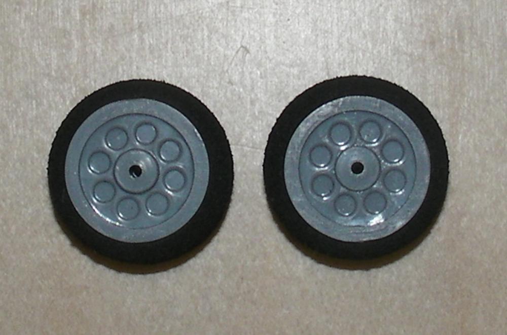 Räder für Fahrwerke (2Stk) 20x12mm