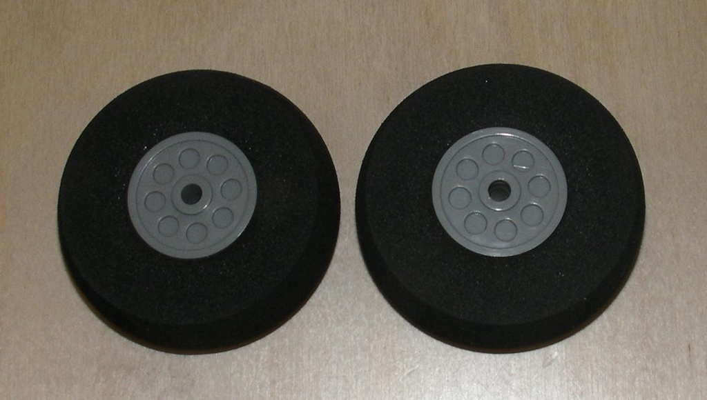 Räder für Fahrwerke (2Stk) 55x20mm