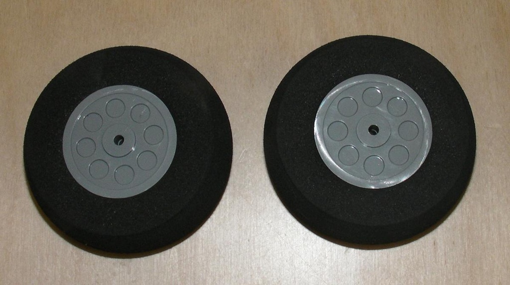 Räder für Fahrwerke (2Stk) 65x24mm