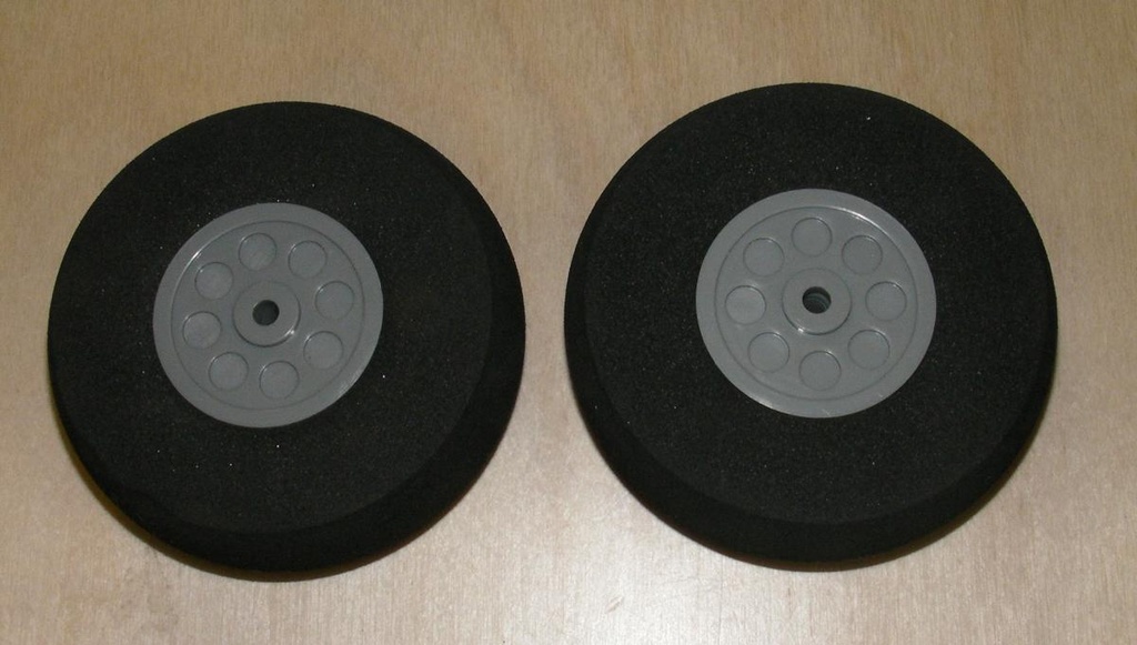Räder für Fahrwerke (2Stk) 75x24mm