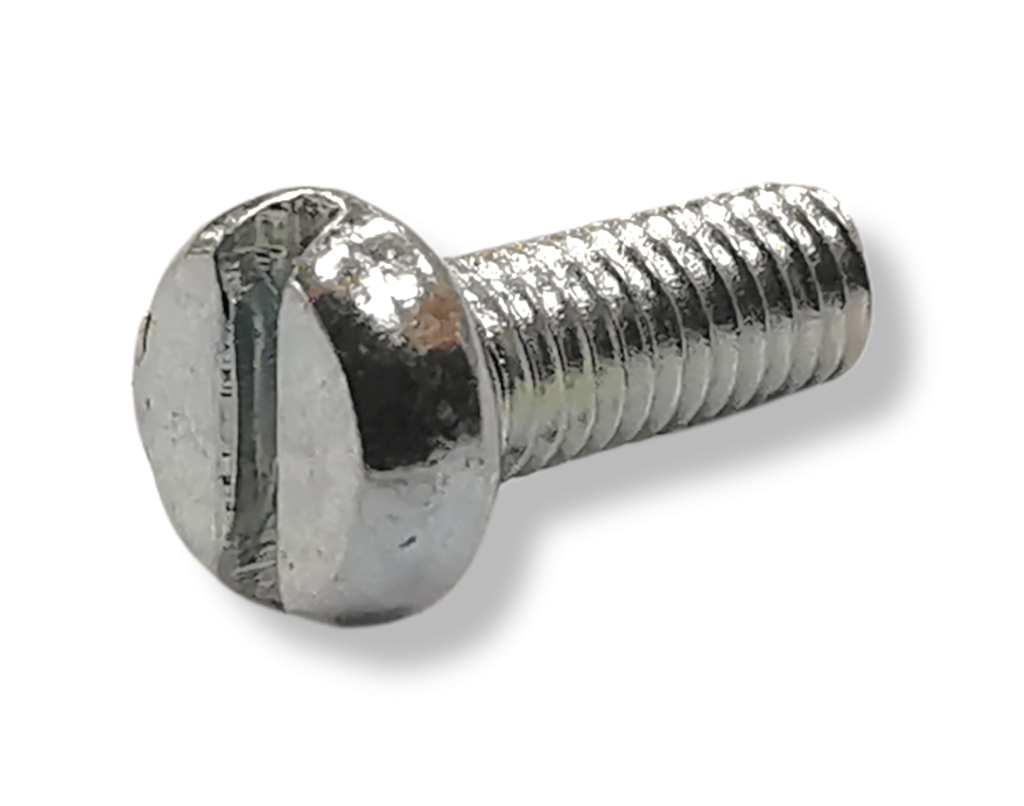 M3x8 Zylinderschraube mit Schlitz verzinkt ISO1207 4.8  (DIN 84A) (30 Stück)