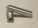 M5x20 verzinkt Gewindestift mit Spitze Innensechskant ISO4027 45H (DIN 914) (10 Stück)