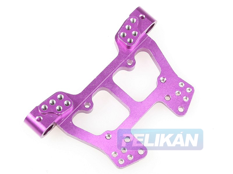 Dämpferbrücke, Aluminium vo/hi (1Stk) für Himoto 1:10er Truggy/Stadium Truck