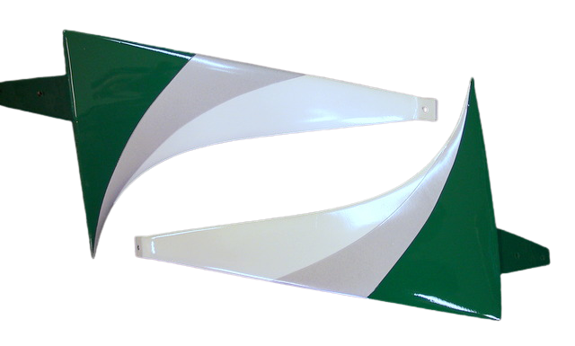 Fahrwerksbügel für Wind S Pro F3A in grün/silber/weiß
