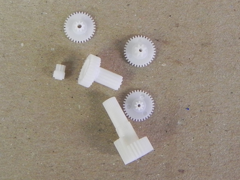 Ersatzgetriebe für Servo Dymond  D47 und HEPF H47