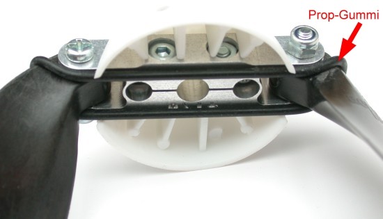 Prop-Gummi M für HE Mittelteile 41-48mm (4 Stück)