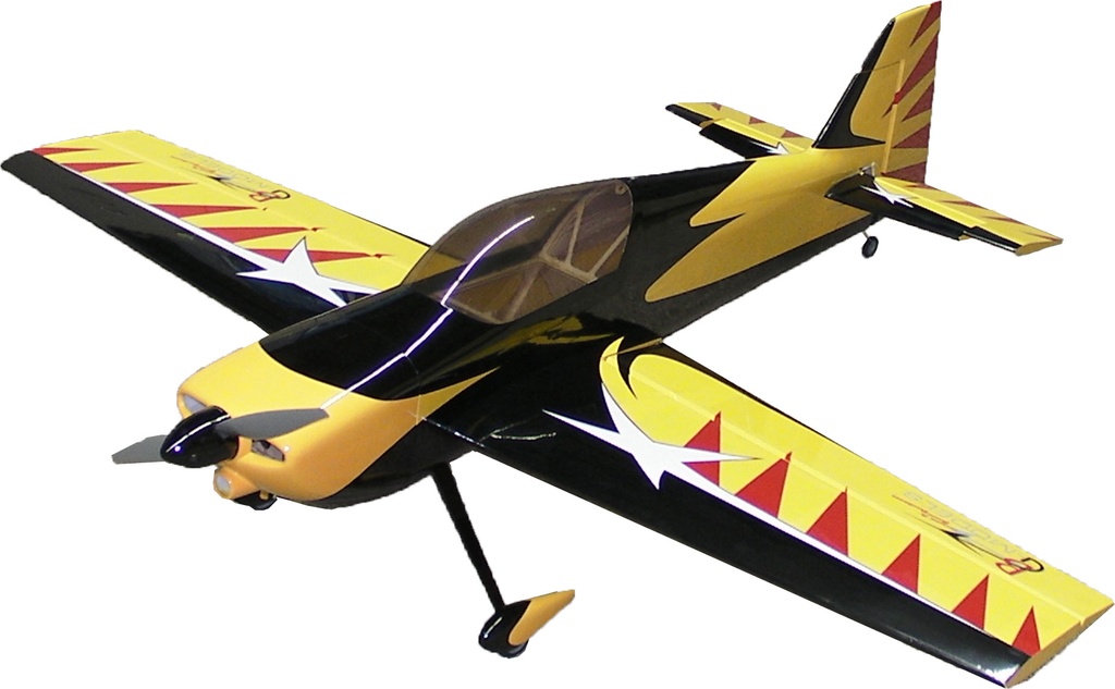 GB-Models MX2 gelb/rot/schwarz 132cm