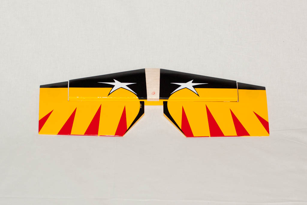 GB-Models MX2 Höhenruder gelb/schwarz/rot 132cm