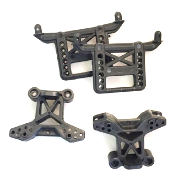 Dämpferbrücke samt Karosseriehalter für DF-Models 1:10er und 1:8er Monster Truck