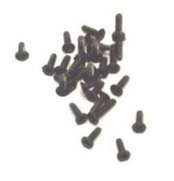 Kreuzschlitzschrauben mit Senkkopf für DF-Models 1:10er und 1:8er Modelle