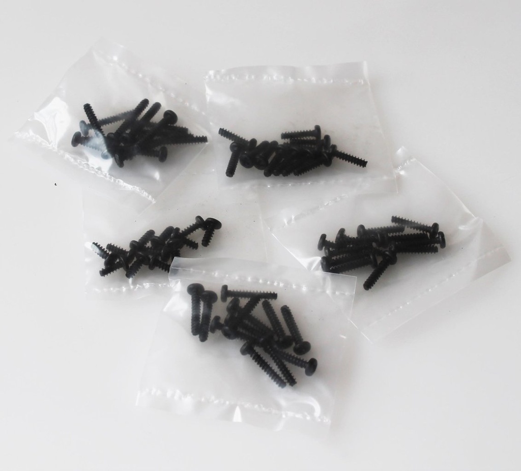 Kreuzschlitzschrauben mit Rundkopfkopf für DF-Models 1:10er und 1:8er Modelle