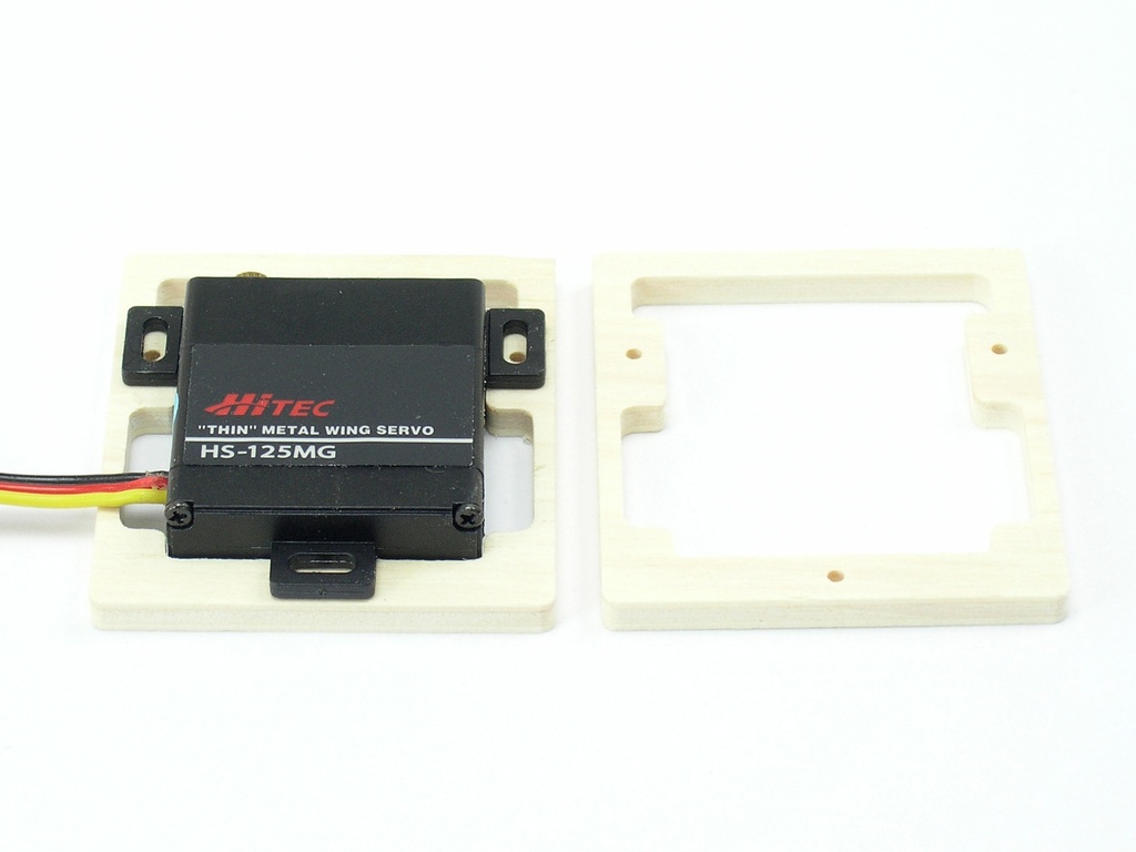 4mm Servohalter für  HS125 und HS5125  (VE 2 Stück)