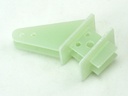 1,5mm GFK Ruderhorn - 28mm Höhe, 58mm Gesamtlänge, 2,7mm Bohrung (1 Set)