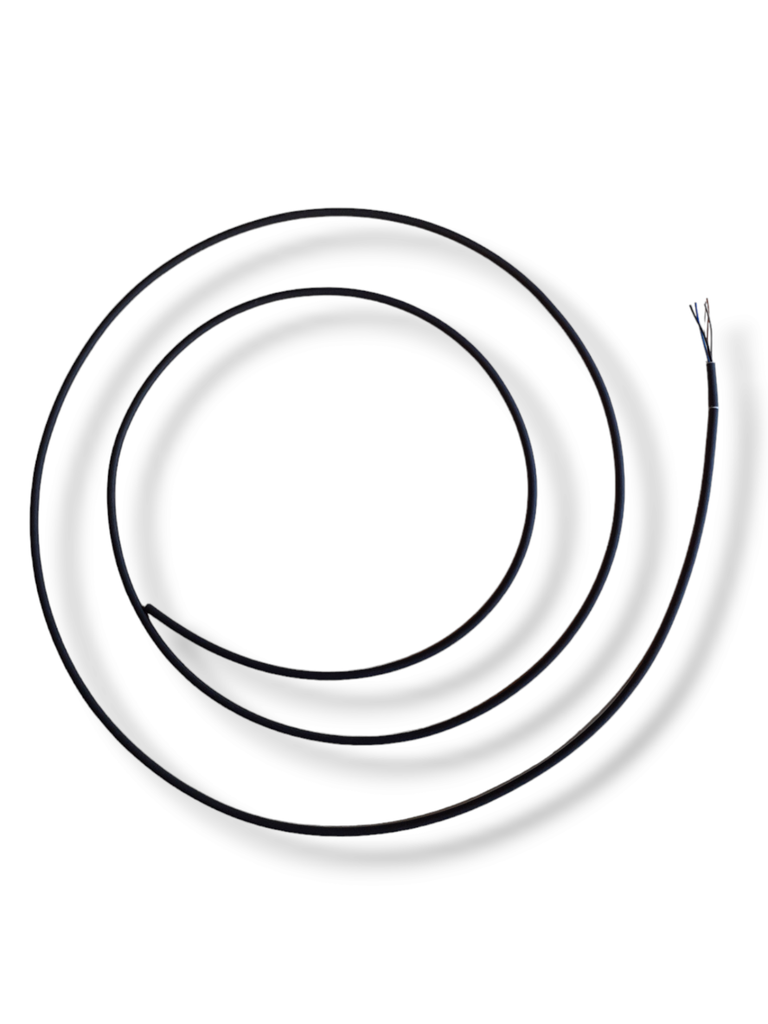 240cm PUR Sensorleitung 5x0,25mm² geschirmt, Schleppkettentauglich (AWM STYLE 20549 80°C 300V)