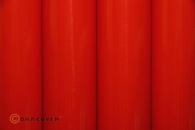 Oracover Breite 60cm, Länge 1m in hellrot