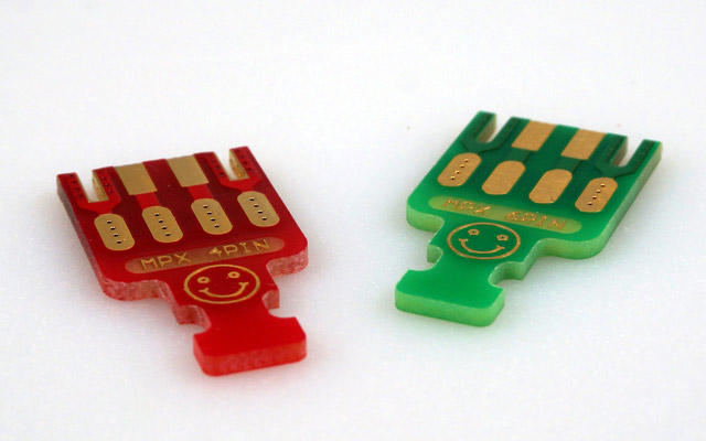 MPX Platine (6 Pins ohne Verbinder, 5 Stück)