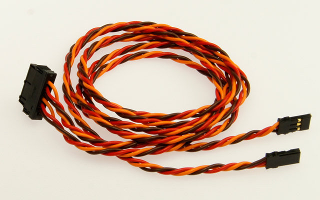 EWC6-Rumpfkabel mit JR-Buchsen, 40cm
