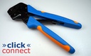 Crimpzange für »click« connect Multipin-Verbinder