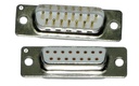 D-Sub-Verbinder 15polig, Stecker & Buchse