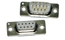 D-Sub-Verbinder 9polig, Stecker & Buchse