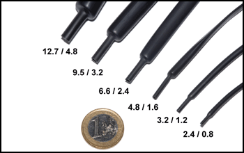 Schrumpfschlauch 12,7/4,0mm, 20cm