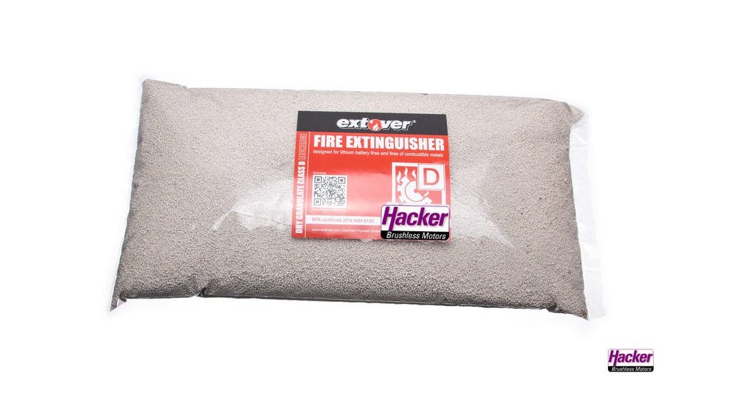 Extover - Feuerlöschgranulat - Kissen - 5l