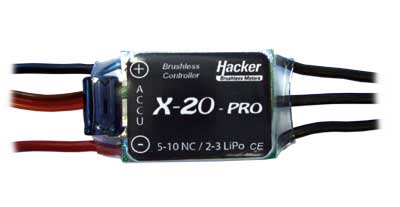 Speed Controller X-20-Pro mit BEC
