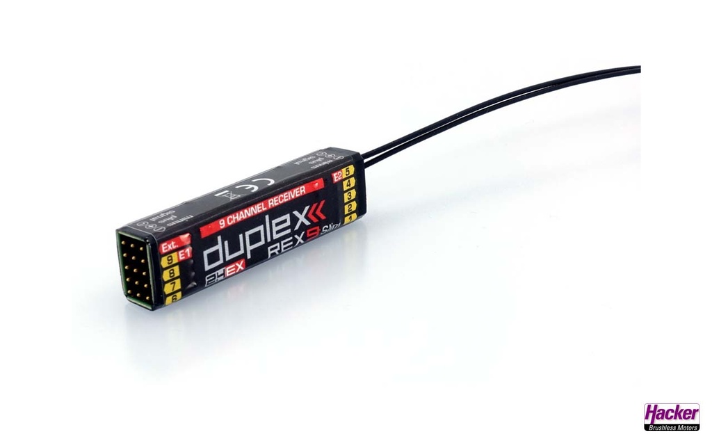 DUPLEX 2.4EX Empfänger REX 9 Slim