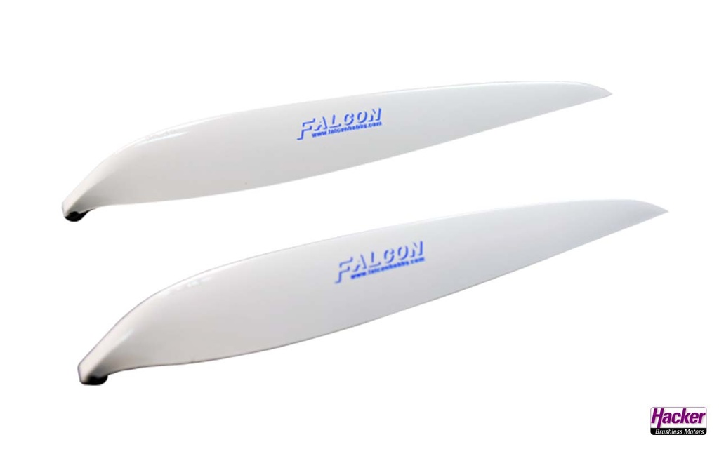 FALCON CFK-Klappluftschraube 20x14 weiss