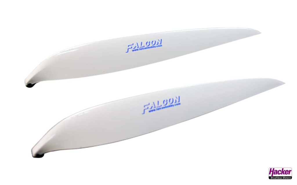 FALCON CFK-Klappluftschraube 16x10 weiss