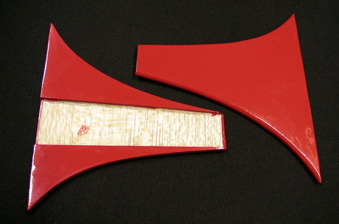 Fillet für Pitts PythonS 50E in rot