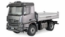 Mercedes-Benz Arocs Hydraulik Muldenkipper Basic 4x2 1:14 RTR grau