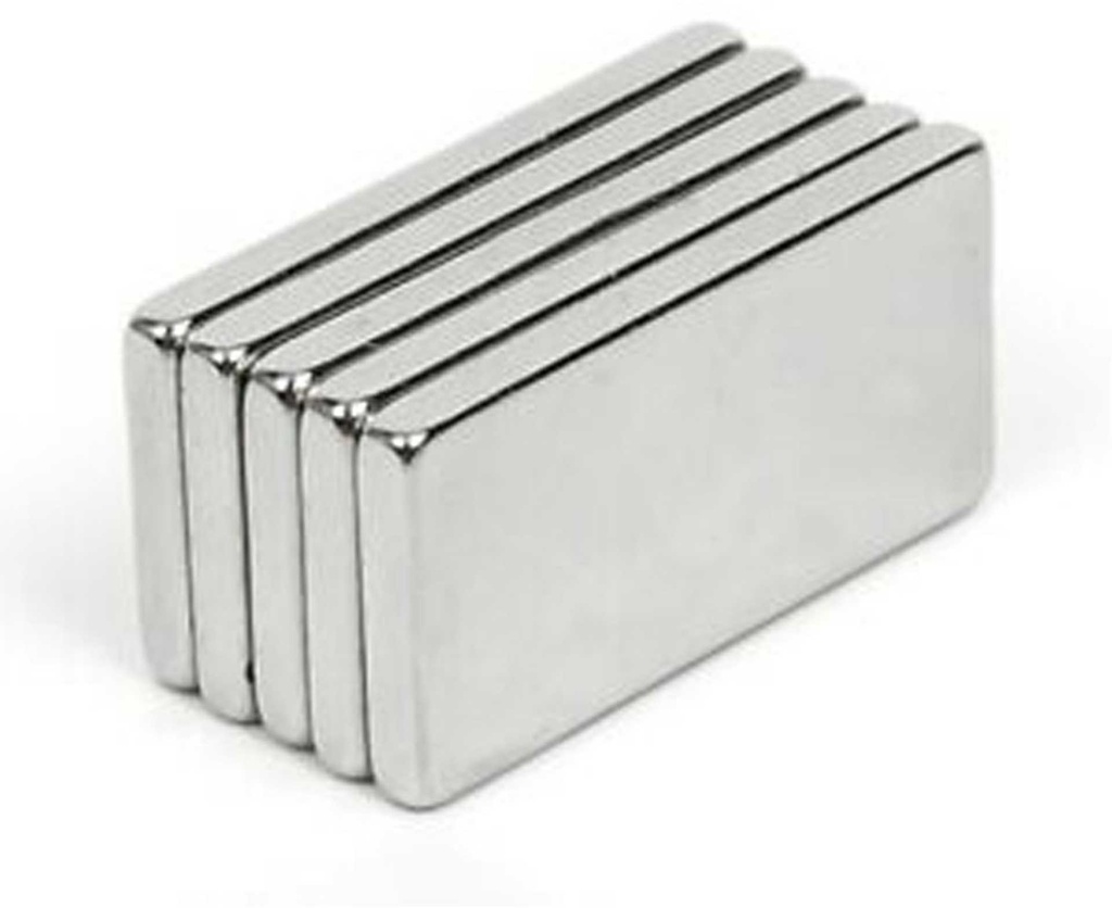 Robbe Modellsport QUADERMAGNET 12X7X2MM VERNICKELT 10STK.