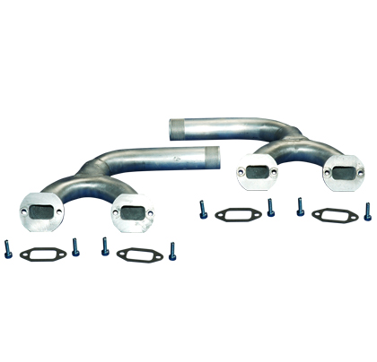 Auslasskrümmer 3W-684i B4, 2 in 1, Y-Form