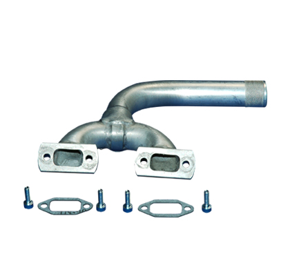 Auslasskrümmer 3W-110i R2, 2 in 1