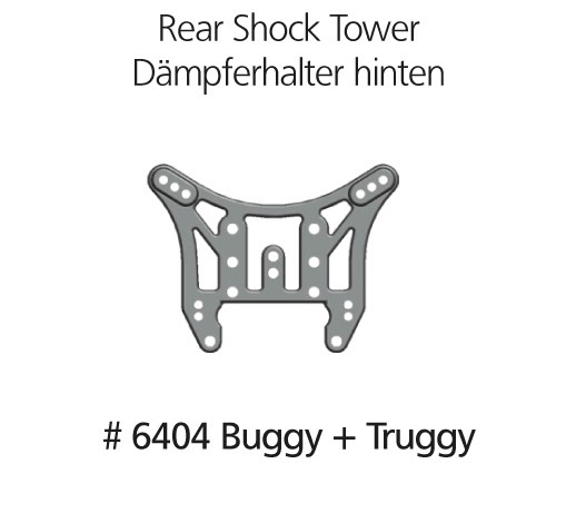 Dämpferhalter hinten  B+T