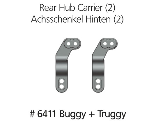 Achsschenkel hinten  (2)  B+T