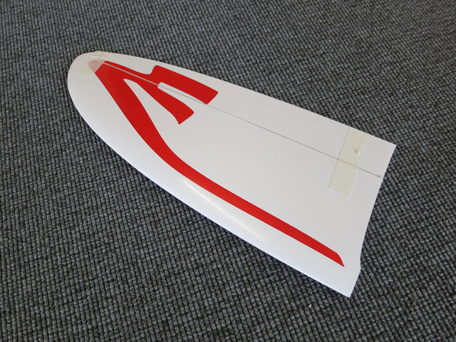 Ersatz HLW Rechts RCRCM Tomcat Evo Weiss/Rot