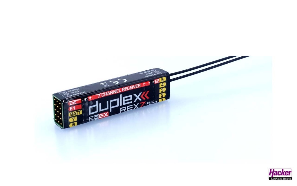 B-WARE - DUPLEX 2.4EX Empfänger REX 7 Slim - B-WARE