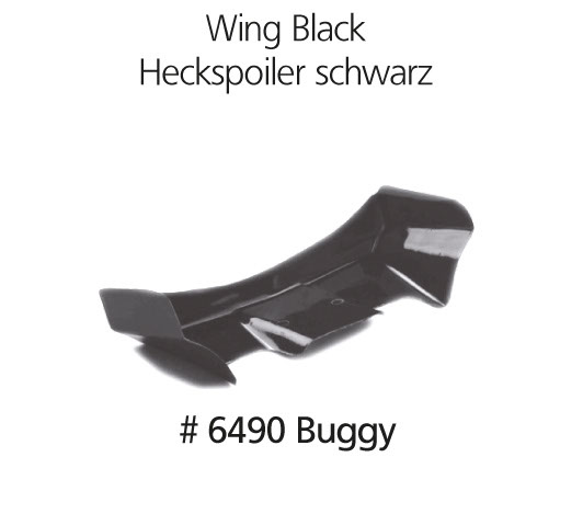 Heckspoiler schwarz   BasicLine B