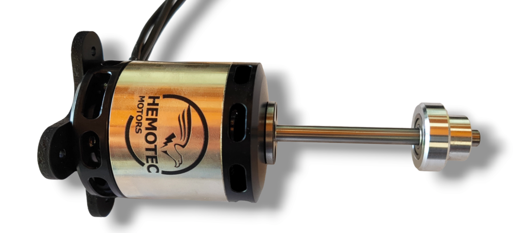 Hemotec 50.30 KV430 mit langer Welle für Segelmodelle